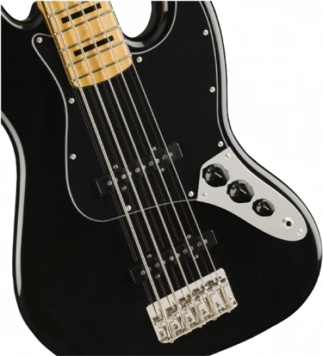 Squier Classic Vibe 70s Jazz Bass V Akçaağaç Klavye Black 5 Telli Bas Gitar 4