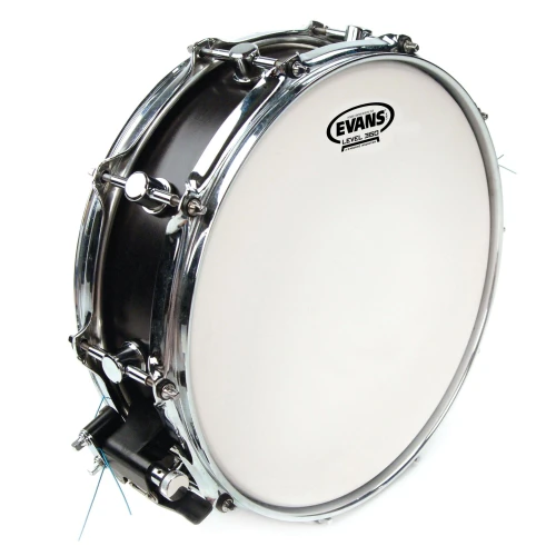 EVANS B12G1RD 12" DERİ TRAMPET KUMLU BEYAZ ALTTAN DOTLU TEK KAT 3