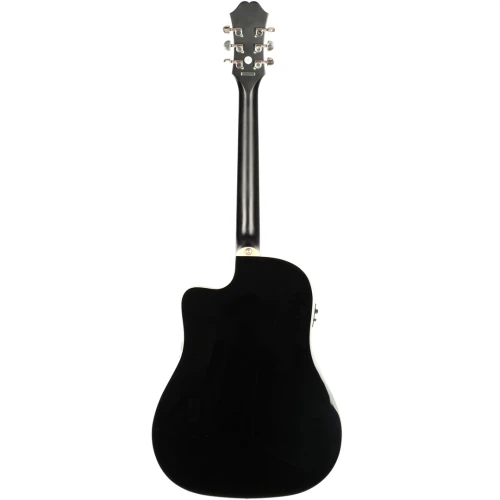 [Outlet] Epiphone J-45EC Studio - Solid Top Fishman Presys-II Elektro Akustik Gitar (Ebony) (OL 23-23112) 5