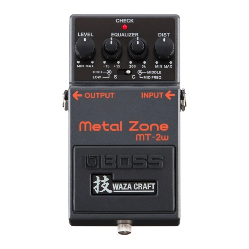 BOSS MT-2W Waza Metal Zone Distortion Pedalı 4