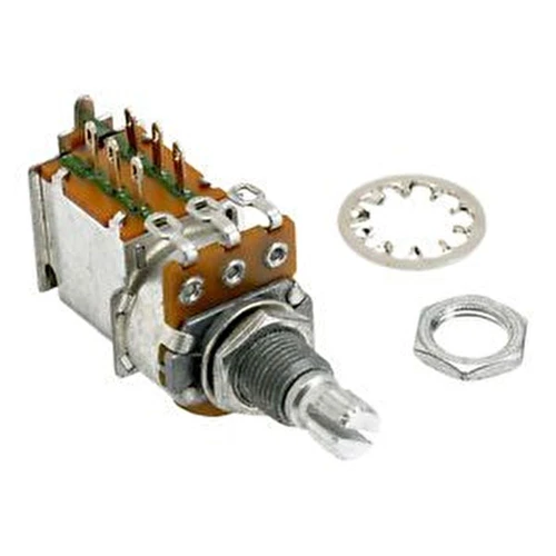 Fender 250K Push/Pull Split Shaft Potentiometer Yedek Parça 2