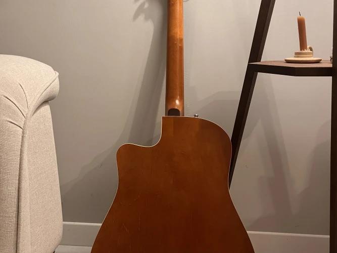 Seagull Entourage CW QI Elektro Akustik Gitar (Natural Spruce) 6