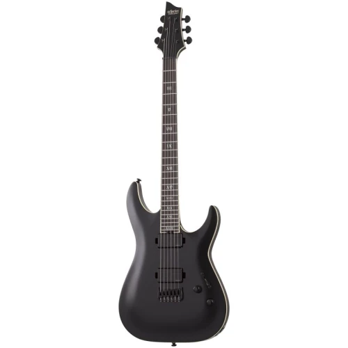 Schecter C-1 SLS Evil Twin Elite Elektro Gitar (Mat Siyah) 1