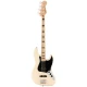 Squier Affinity Active Jazz Bass Akçaağaç Klavye BPG Olympic White Bas Gitar 1