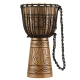 Meinl HDJ17-M Artifact Series 10" Djembe  (Wood Brown) 2