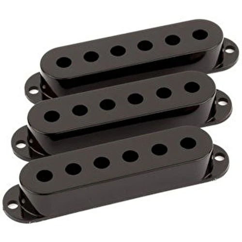 Fender Stratocaster Black 3 Manyetik Kapağı 2