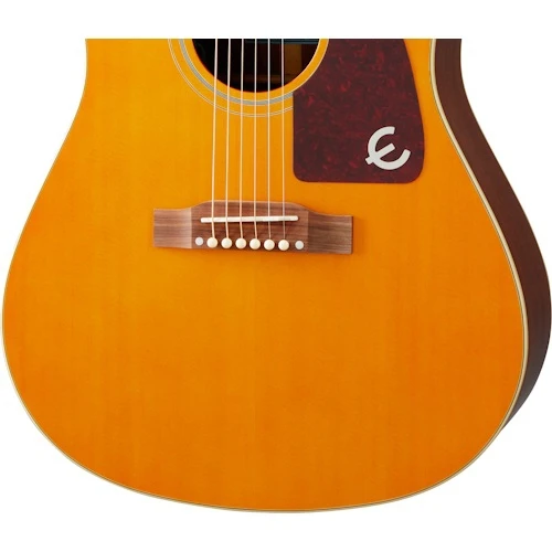 Epiphone Masterbilt Texan Elektro Akustik Gitar (Antique Natural Aged) 4