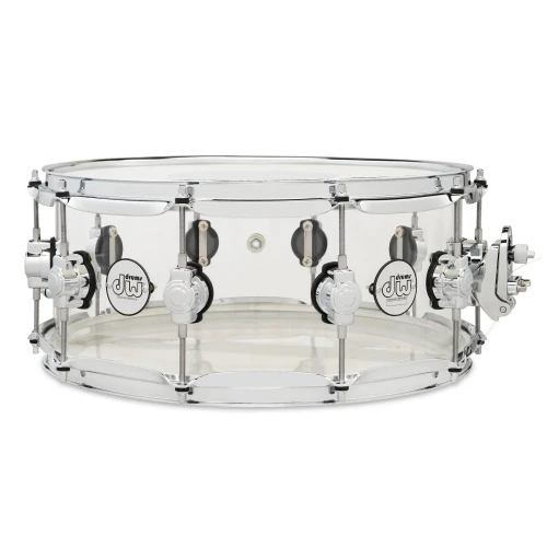 Dw Drums Design Series Acrylic 6 x 14" Trampet (Clear) 1
