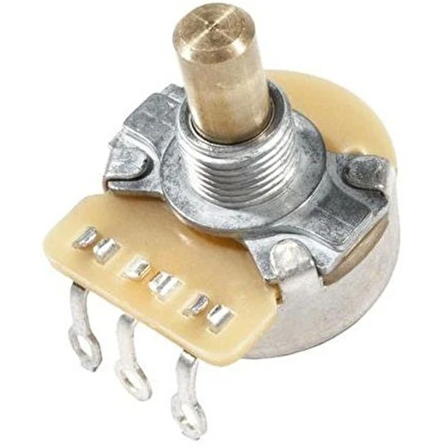 Fender Pure Vintage 1 Meg Linear Solid Shaft Control with Mounting Hardware Yedek Parça 1