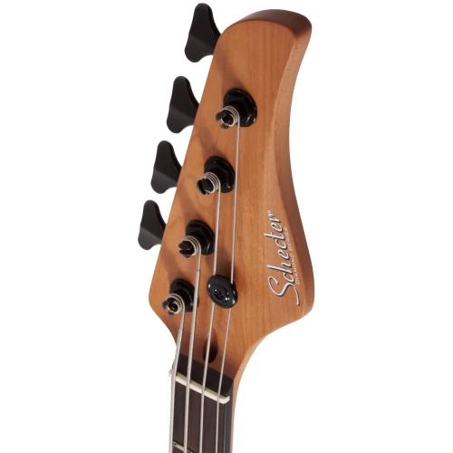 Schecter C-4 Standard Bas Gitar (Tobacco Burl) 7