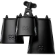 Meinl SLTRI-BK 3'lü Set Cowbell (Siyah) 3
