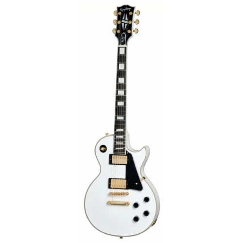 Epiphone Les Paul Custom Elektro Gitar (Alpine White) 2