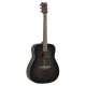 Yamaha TAG1E TransAcoustic Elektro Akustik Gitar (Translucent Black) 2