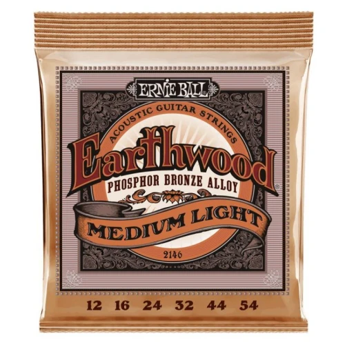 Ernie Ball P02146 Regular Slinky Acoustic   Bronze 12-54 Akustik Gitar Teli 1