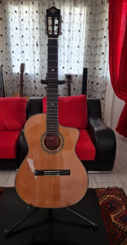 Martinez MP-1 PRE CET Elektro Klasik Gitar 6