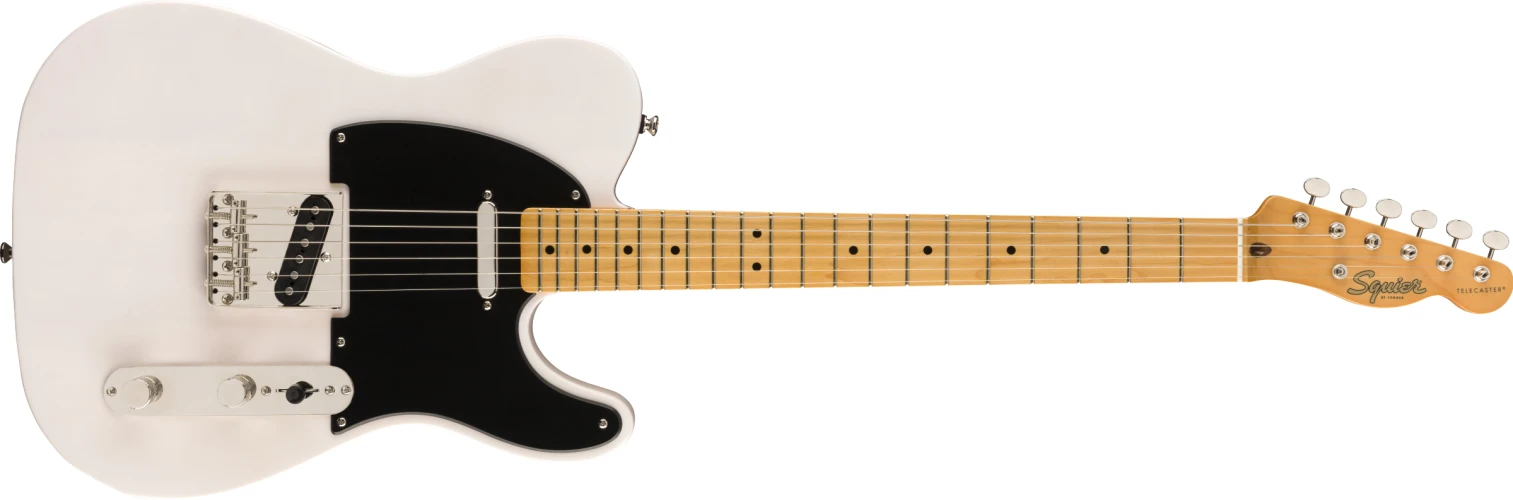 Squier Classic Vibe 50s Telecaster Akçaağaç Klavye White Blonde Elektro Gitar 1