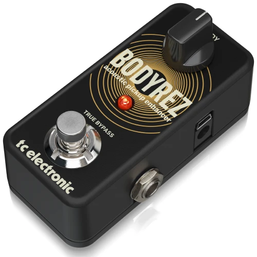 TC Electronic BODYREZ ACOUSTIC PICKUP ENHANCER Ultra-Compact Acoustic Guitar Pedal 2