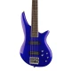 Jackson JS Spectra Bass JS3V Laurel Klavye Indigo Blue Bas Gitar 5