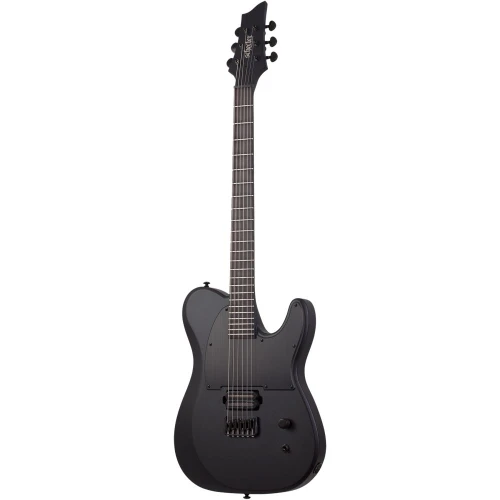 Schecter PT Black Ops Elektro Gitar (Satin Black Open Pore) 1