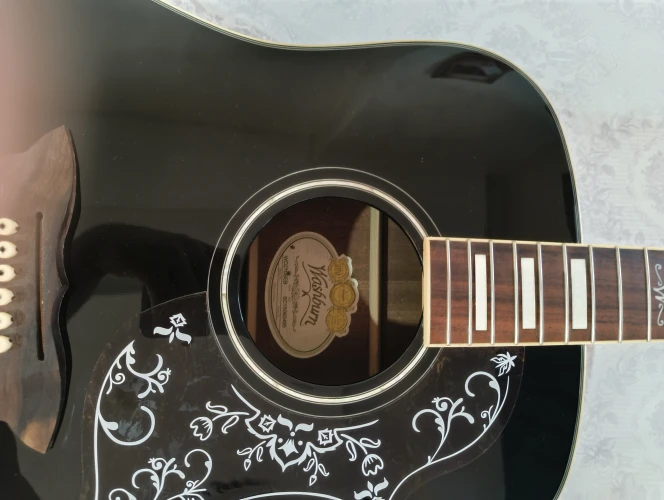 washburn wd210seb elektroakustik gitar 5