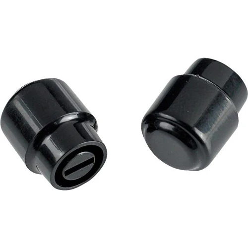 Fender Telecaster Barrel Switch Tips Black 2 Kontrol Düğmesi 2