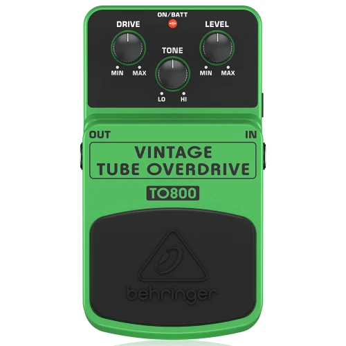 BEHRINGER VINTAGE TUBE OVERDRIVE TO800 / Pedal 1