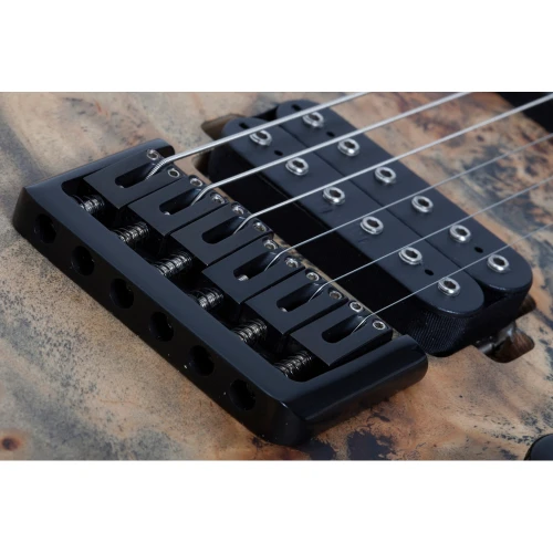 Schecter Reaper-6 Elektro Gitar (Satin Charcoal Burst) 4