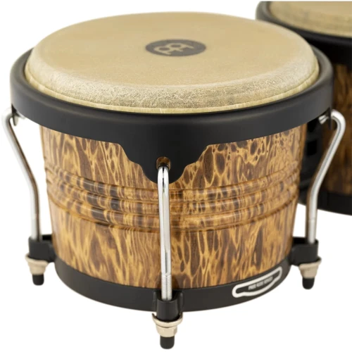 Meinl FWB190LB Marathon Designer Series 6.75" / 8" Bongo Set (Leopard Burl) 6