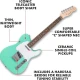 Squier Debut Telecaster Laurel Klavye Sea Foam Green Elektro Gitar 2