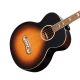 Epiphone El Capitan J-200 Studio Elektro Akustik Bas Gitar (Aged Vintage Sunburst) 2