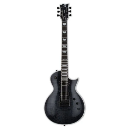 ESP LTD EC-1000FM See Thru Black Evertune Elektro Gitar 1