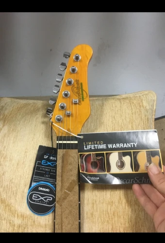 Sıfır Oscar Schmidt OS-300-PS Double Cutaway Elektro gitar 5