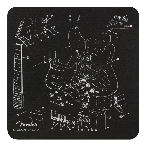 Fender Exploded Strat Mousepad 1