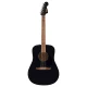 Fender California Debut Redondo Dreadnought Ceviz Klavye Black Akustik Gitar 1