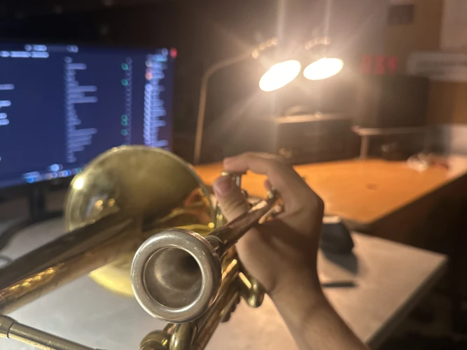 GETZEN “300” SERIES Bb VALVE TROMBONE VE ÇANTASI #398 7