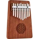 Meinl Sonic Energy KL1002FOL Solid Flower Of Life C Major 10 Note Kalimba (Zambesi Redwood) 4