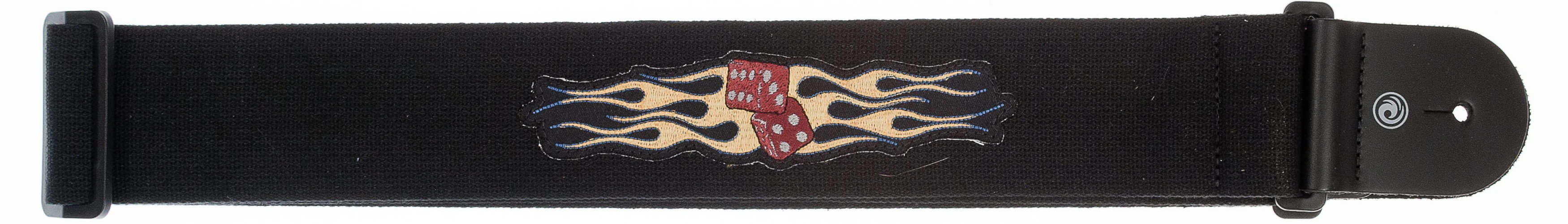 PLANETWAVES 64P05 GİTAR ASKISI, 64MM, DOKUMA FLAMING DICE 2