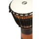 Meinl ADJ3-M+BAG African Style Rope Tuned Series Medium 10" Djembe (Brown/Black) 4
