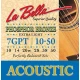 La Bella 7GPT Akustik Gitar Teli (10-50) 1