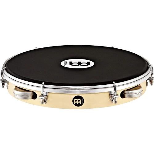Meinl PAS10PW-NH Shaker Pandeiro Napa Head Wood 10" Tamburin 1