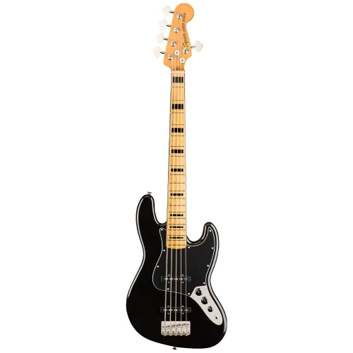 Squier Classic Vibe 70s Jazz Bass V Akçaağaç Klavye Black 5 Telli Bas Gitar 2