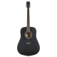 SX SD204GTBK Dreadnought Akustik Gitar (Parlak Natural) 1