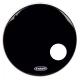EVANS BD18RB DERİ 18 EQ3 RESONANT SİYAH KİCK ÖN DELİKLİ TEK KAT 1