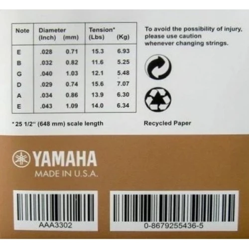 Yamaha CN10 Klasik Gitar Teli (Standard Tension) 2