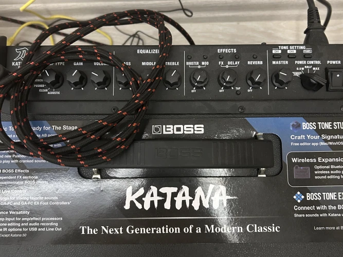 BOSS KTN-50 Gen 3 Katana 50W 1x12 Combo Elektro Gitar Amfisi 2
