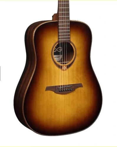 LAG GLA T118D-BRS Dreadnought Brown Shadow Akustik Gitar 3