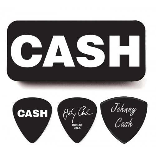 Jim Dunlop Johnny Cash Bold 6lı Pena Seti (Heavy) 1