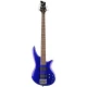 Jackson JS Spectra Bass JS3V Laurel Klavye Indigo Blue Bas Gitar 1