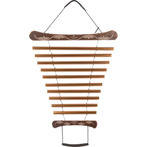 Meinl Sonic Energy MFC10DMAB 440 Hz, 35" / 88 Cm 10 Notes D Major Meditation Flow Chime (Bronze) 1