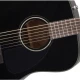 Fender CD-60 Dreadnought V3 DS Black Akustik Gitar 5